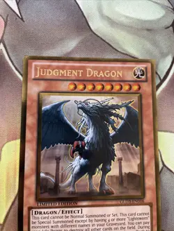 GLD3-EN016 - Judgment Dragon Gold Rare M/NM Yugioh - Image 3