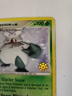 Abomasnow 19/123 - Countdown Calendar Snowflake Stamped Promo Pokemon TCG MP - Image 4