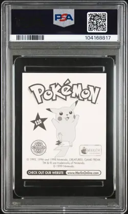 PSA 8 - 1999 Merlin Pokemon MAGIKARP-PRISM #S20 (8817) - Image 2