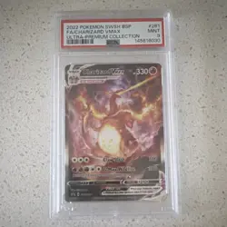 PSA 9 2022 Pokemon SWSH Promo Charizard VMAX SWSH261 Full Art Holo EN - Image 1