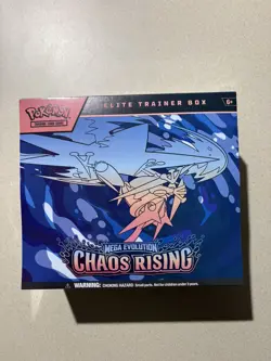 Pokemon TCG: Mega Evolution Chaos Rising Elite Trainer Box ETB SEALED - Image 1