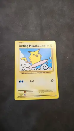 Pokemon Surfing Pikachu 111/108 XY Evolutions Secret Rare 2016 NM - Image 1