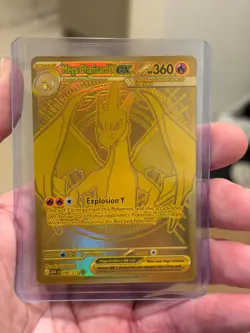 2026 Pokemon Mega Charizard Y ex 294/217 Ascended Heroes Hyper Rare Gold - Image 1