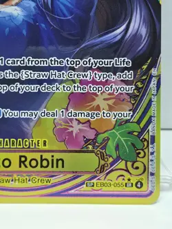 One Piece Nico Robin SP EB03-55 Extra Booster: Heroines Edition - Image 5