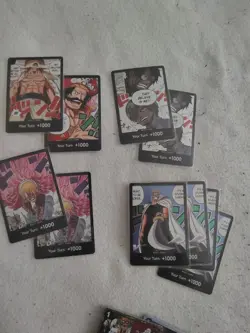 one piece collection, 16 sealed illustration box 3&4 promos, playables, alts. - Image 4