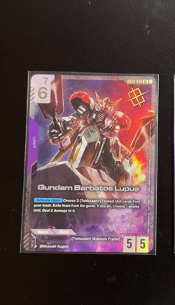 Gundam Card Game | Newtype Challenge Barbatos Lupus LR English - Image 2