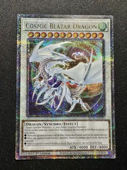 Yu-Gi-Oh! "Cosmic Blazar Dragon" MP24-EN029 | Quarter Century Rare | M/NM - Image 1