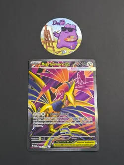 Pokemon TCG Mega Skarmory 106/088 - English Perfect Order Full Art Card - Image 1