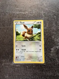 Evoli Pokemon Karte 4/30 Trainer Kit - Deutsch Near Mint - Image 1