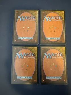 MTG - Magic The Gathering - Giant Strength X 4 - Legends - NP/NM! - Image 2