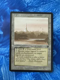 MTG Magic the Gathering Karakas Legends English Edition - Image 1