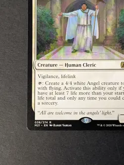 MTG Card - 1x Speaker of the Heavens - Magic Core Set 2021 - LP - Rare White #38 - Image 5