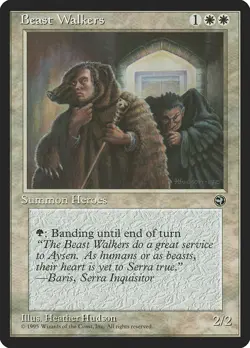 Homelands Beast Walkers MTG Magic the Gathering NM - Image 1