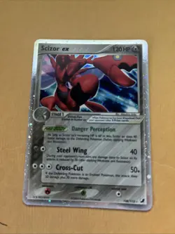Scizor ex 108/115 Unseen Forces Holo MP / Medium Play Pokemon Card MP - Image 1