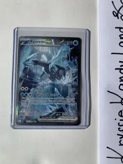 Pokemon Black Bolt Kyurem EX 165 SIR 💎 Pack Fresh Mint + Bonus Kyurem ! Pokemon - Image 1
