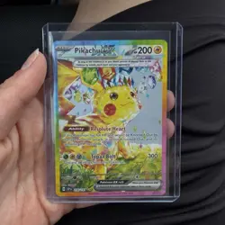 Pikachu ex 238/191 SV08 Surging Sparks SIR Full Art Holo English 2024 - Image 1