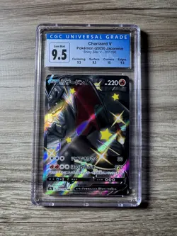 Pokemon Charizard V CGC 10 (old CGC 9.5) Japanese Shiny Star V 307/190 - Image 1
