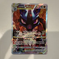 Pokemon Lucario VSTAR SWSH291 Sword & Shield Promo Full Art Holo English 270HP - Image 1