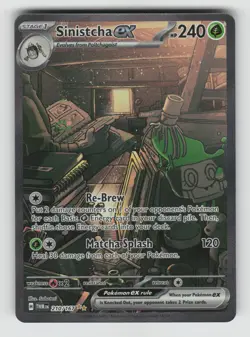 Pokemon - Sinistcha ex - 210/167 SV06: Twilight Masquerade - Special Illustratio - Image 1