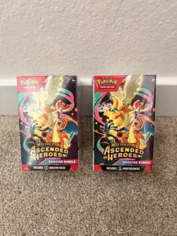 x2 Pokemon TCG Scarlet & Violet Ascended Heroes Booster Bundle Sealed - Image 1