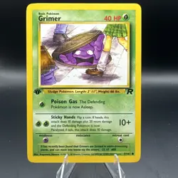 Grimer 57/82 Pokemon Team Rocket First Edition - Image 1