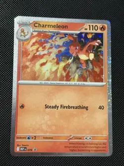 Pokemon Chaos Rising - Charmeleon - MEP 079 - Cosmos Holo PROMO - M/NM - Image 2