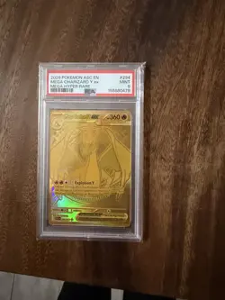 Pokemon Mega Charizard Y ex Me: Ascended Heroes Mega Hyper Rare Holo PSA 9 - Image 1