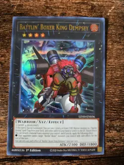 Battlin Boxer King Dempsey Ultra Rare LD10-EN036 1st Edition - Image 1