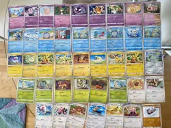 Cute Pokemon TCG Cards Bundle x 45 - Image 1