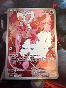 Pokemon TCG Enamorus Twilight Masquerade Illustration Card 180/167 - Image 1