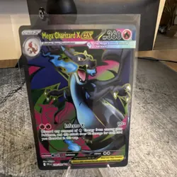 The Pokemon Company Mega Charizard X EX Holo Evolutions 109/108 EN Fire 360 HP - Image 1