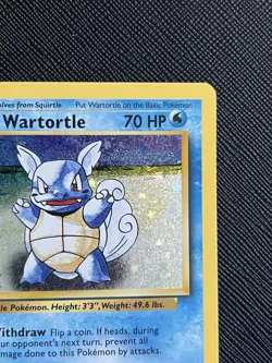 Pokemon TCG Wartortle 002/034 CLB Classic Collection Holo (English) - NM - Image 4