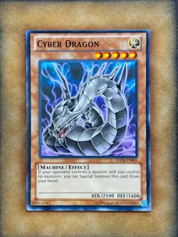 Yugioh Cyber Dragon SDCR-EN003 Common NM - Image 1