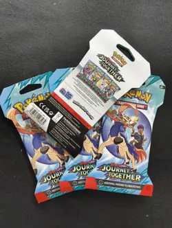 Pokemon TCG: Journey Together Sleeved Blister Packs ×4 Sealed - Aussie Seller - Image 2