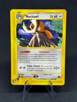 Noctowl - 40/144 - Uncommon Skyridge Pokemon TCG LP - Image 1