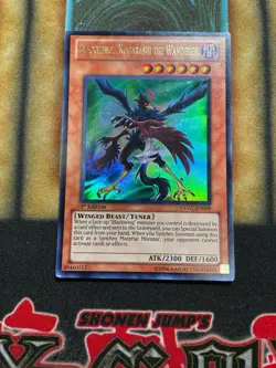 Yugioh Blackwing - Kogarashi The Wanderer EXVC-EN009 Ultra Rare 1st Ed LP - Image 1