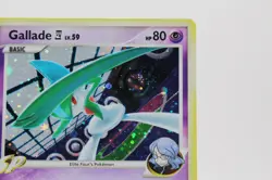 Pokemon SWIRL Gallade LV.59 20/111 Holo Rare Rising Rivals vintage 2009 - Image 3