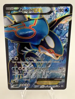 Pokemon Kyogre EX Ultra Rare Full Art Holo XY Primal Clash 148/160 English NM - Image 1