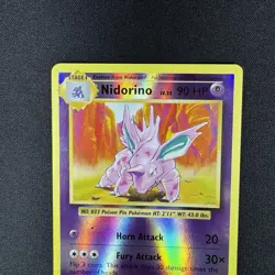 Nidorino 44/108 Uncommon Evolutions Pokemon Reverse Holo Lightly Played - Image 2