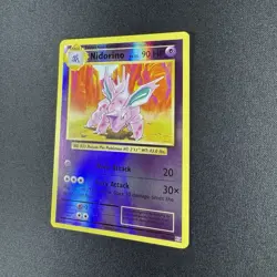 Nidorino 44/108 Uncommon Evolutions Pokemon Reverse Holo Lightly Played - Image 4