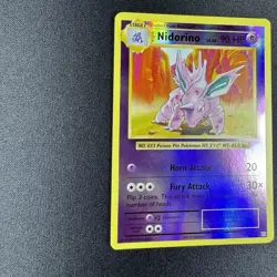 Nidorino 44/108 Uncommon Evolutions Pokemon Reverse Holo Lightly Played - Image 5