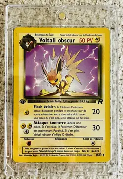 POKEMON VOLTALI OBSCUR FRENCH 1ST EDITION CARD 38/82 - Image 1