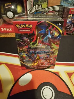 Pokemon TCG: Phantasmal Flames Factory Sealed Booster Bundle Box (6 packs) - Image 1