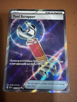 Tool Scrapper CRI 115/86 Full Art Double Ultra Rare Pokemon CHAOS RISING *NEW* - Image 1