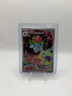 Pokemon TCG Ivysaur 134/132 MEG Full Art Holo Rare English - Image 1