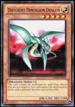 Different Dimension Dragon DCR-EN015 Dark Crisis Yu-Gi-Oh NM - Image 1