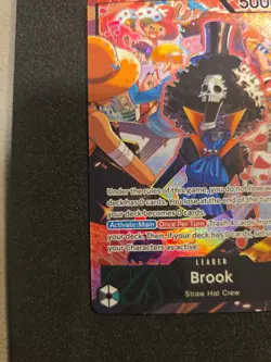 One Piece OP15-022 Brook Alt Art Leader Adventure - Image 2