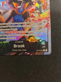 One Piece OP15-022 Brook Alt Art Leader Adventure - Image 5