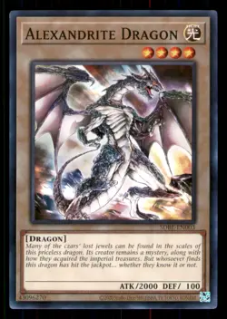 Alexandrite Dragon #SDBE-EN003 Structure Saga of Blue-Eyes White Dragon LP - Image 1