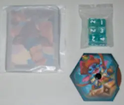 Disney Lorcana Azurite Sea Dice Dividers & Life Counter - Image 1